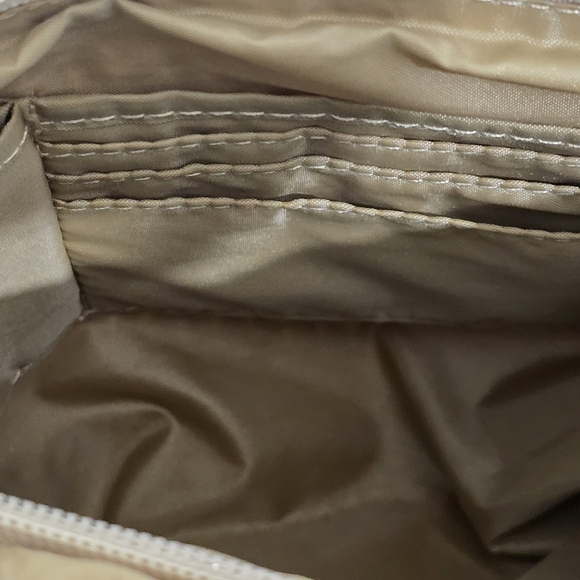 The SAK Small Metallic Gold Accents Crochet Knit Crossbody - Picture 8 of 16